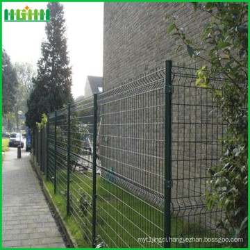 Professional 3d galvanized pvc coated welded wire mesh fence with low price